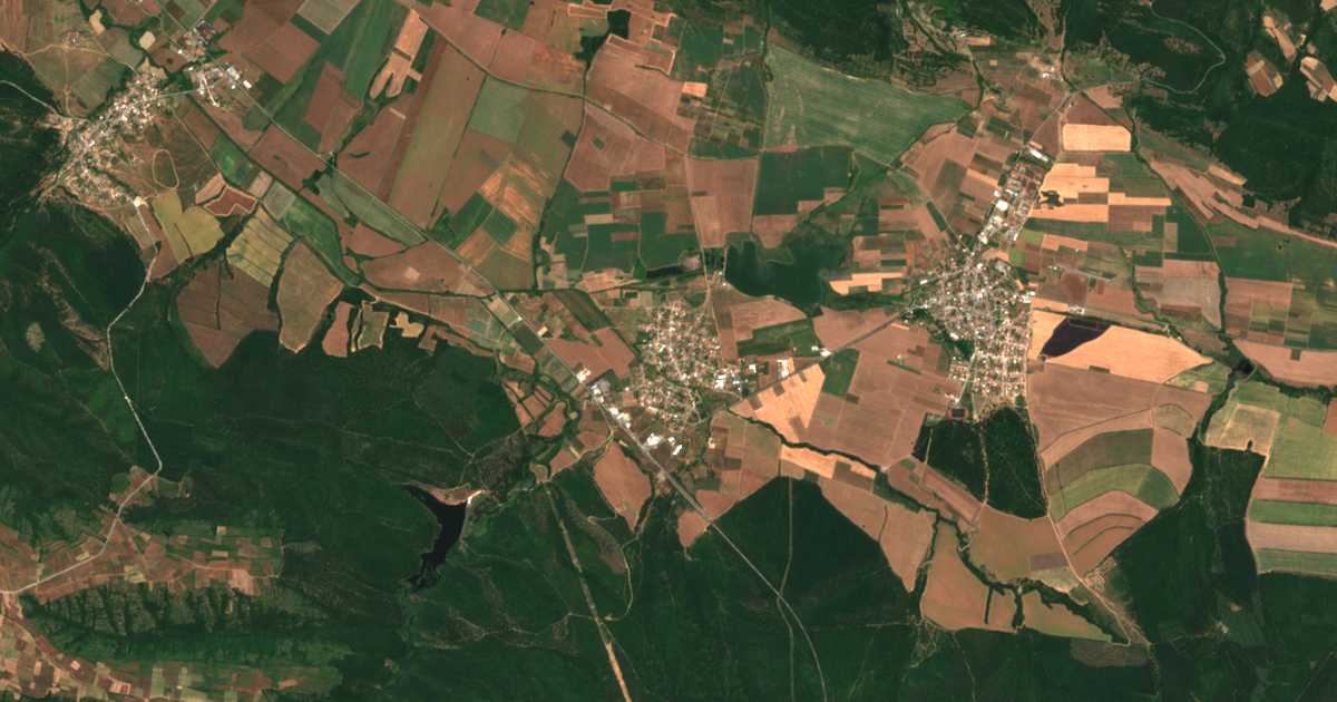 Mapa por satélite de Jabǎlčevo
