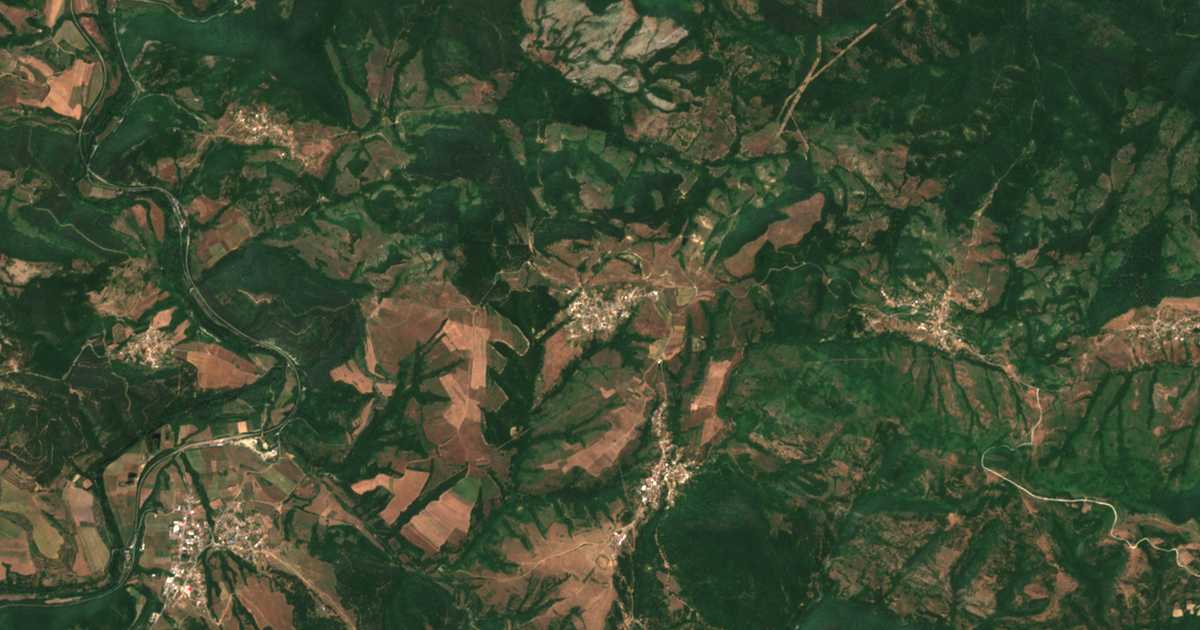 Mapa por satélite de Jasenovo