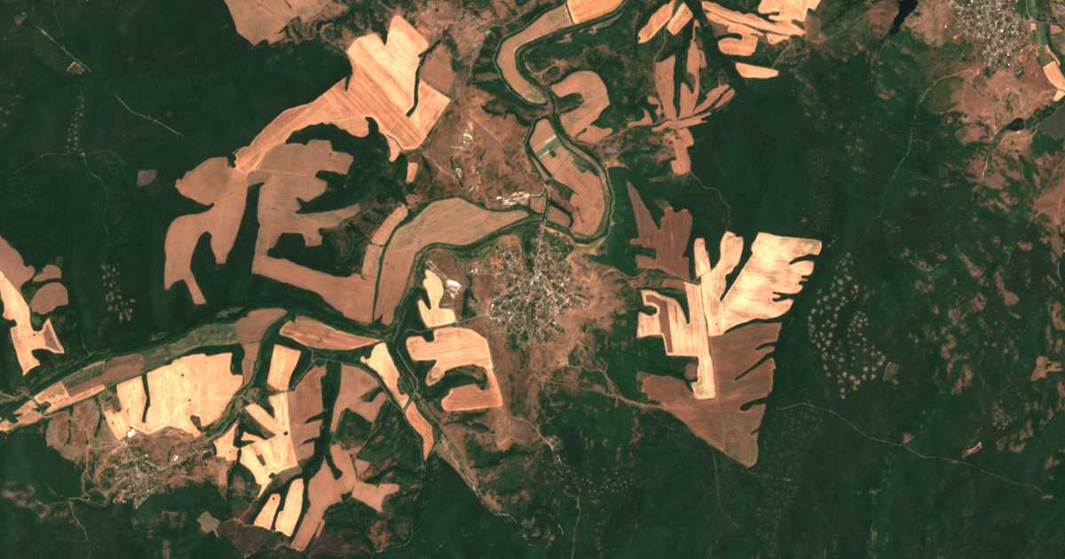 Mapa por satélite de Zidarovo