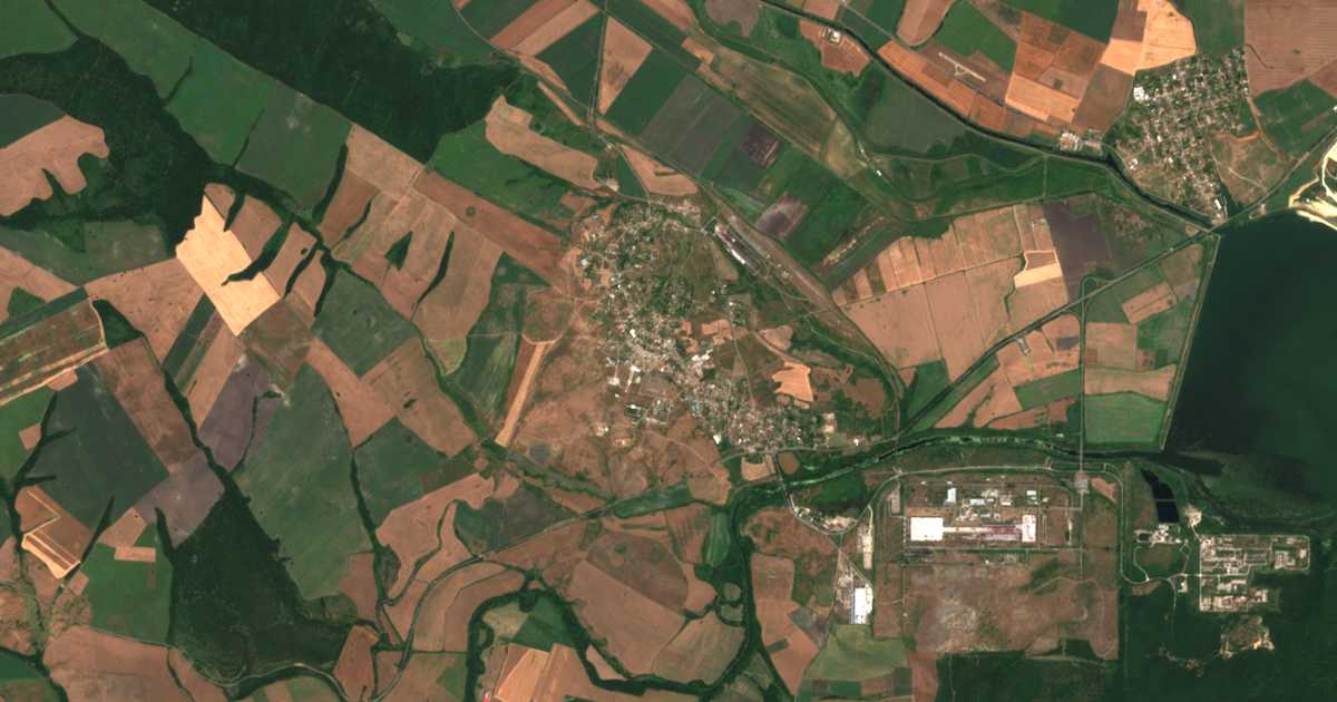 Mapa por satélite de Debelt