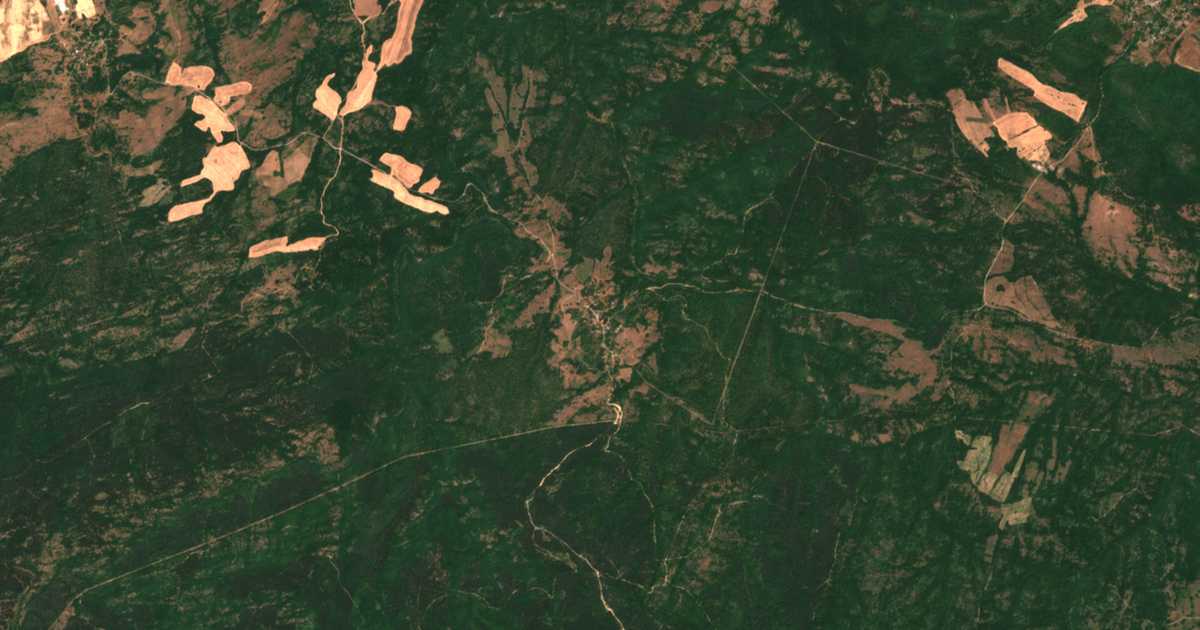Mapa por satélite de Graničar