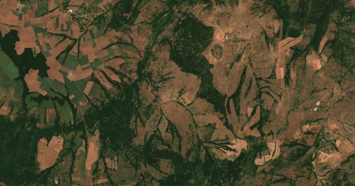 Mapa por satélite de Granitec