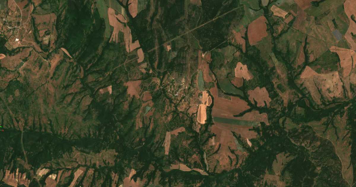 Mapa por satélite de Kubadin