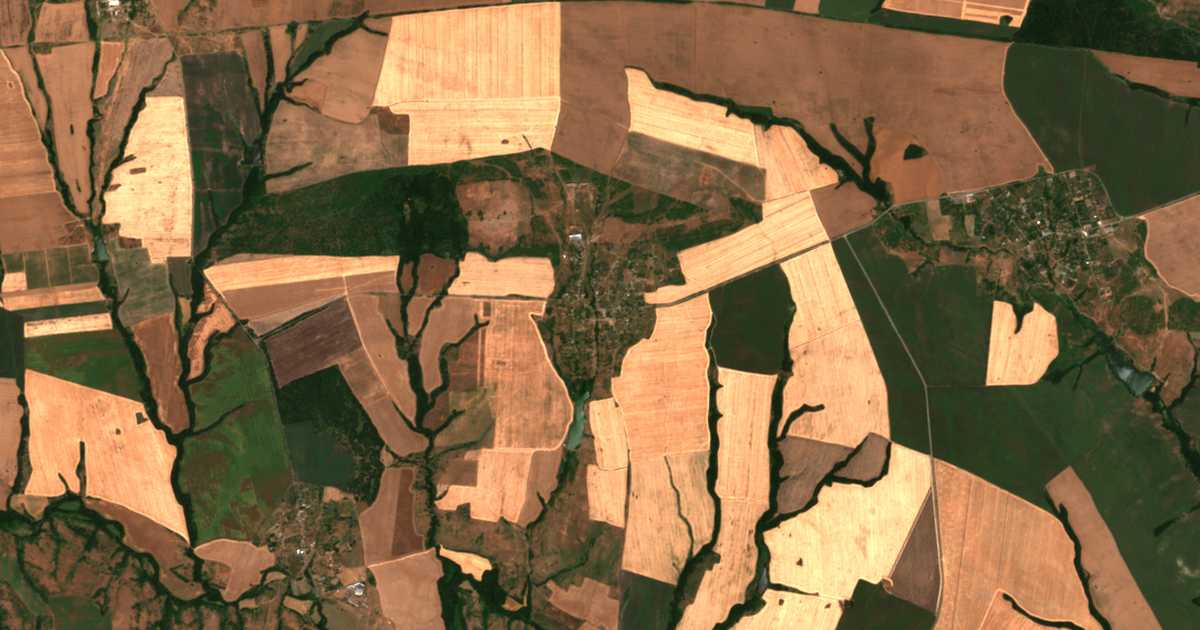 Mapa por satélite de Orlinci