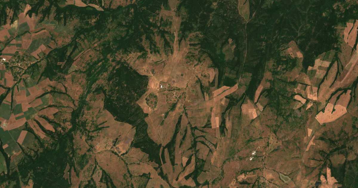 Mapa por satélite de Sinjo kamene