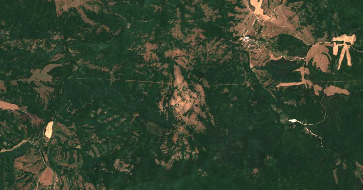 Mapa por satélite de Varovnik