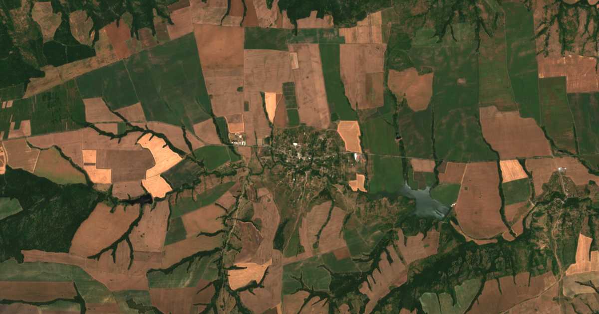 Mapa por satélite de Zornica