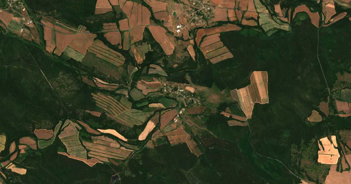 Mapa por satélite de Beronovo