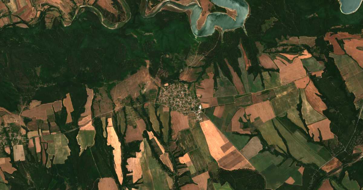 Mapa por satélite de Podvis