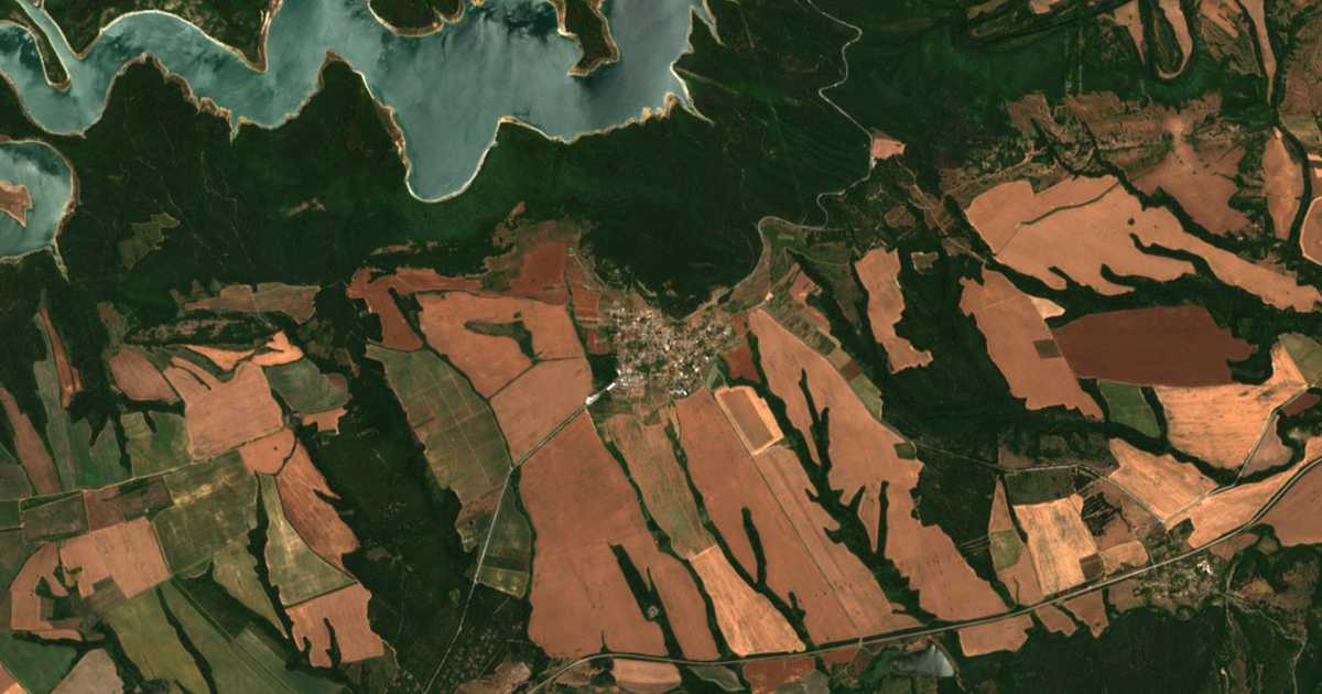 Mapa por satélite de Prilep