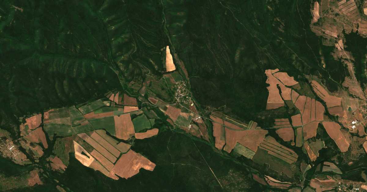 Mapa por satélite de Sadovo