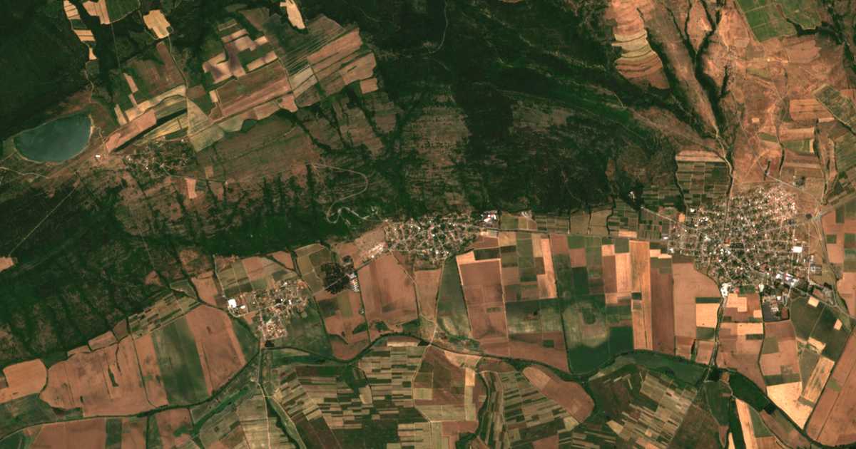 Mapa por satélite de Slavjanci