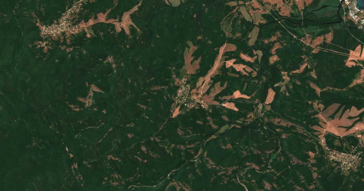 Mapa por satélite de Fazanovo