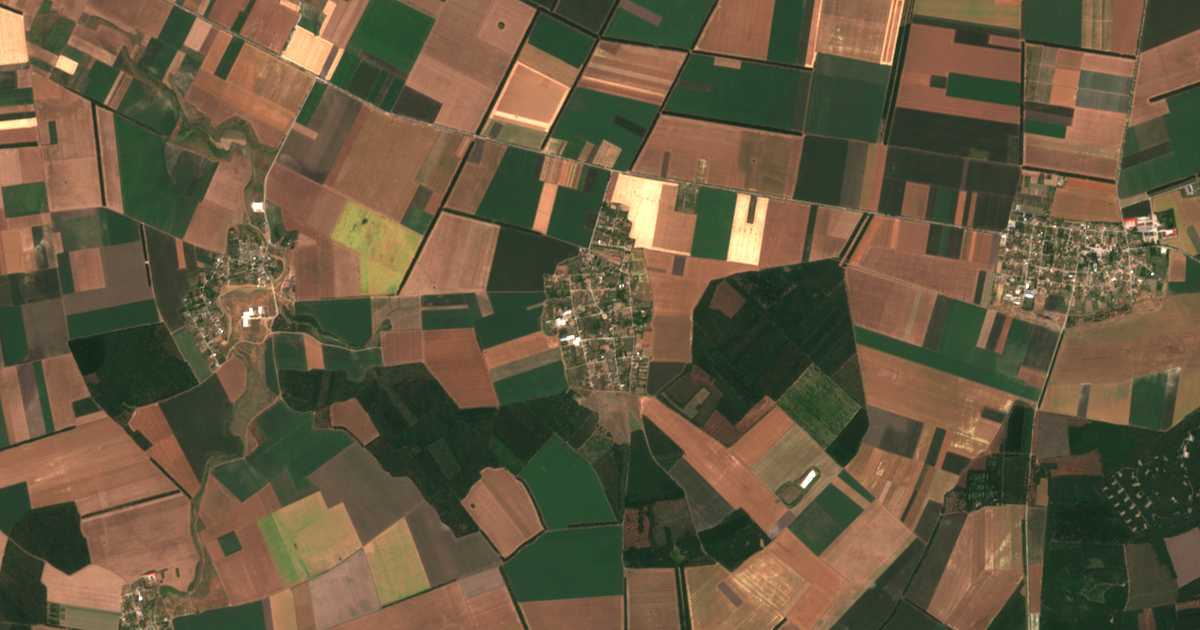Mapa por satélite de Bezvodica