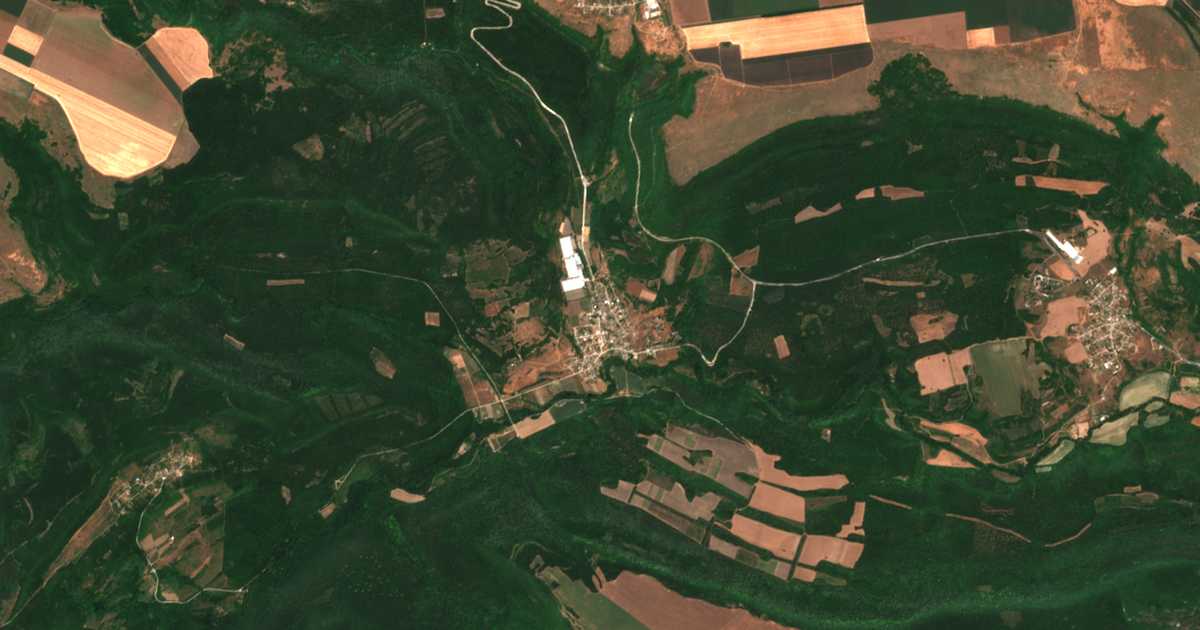 Mapa por satélite de Batovo