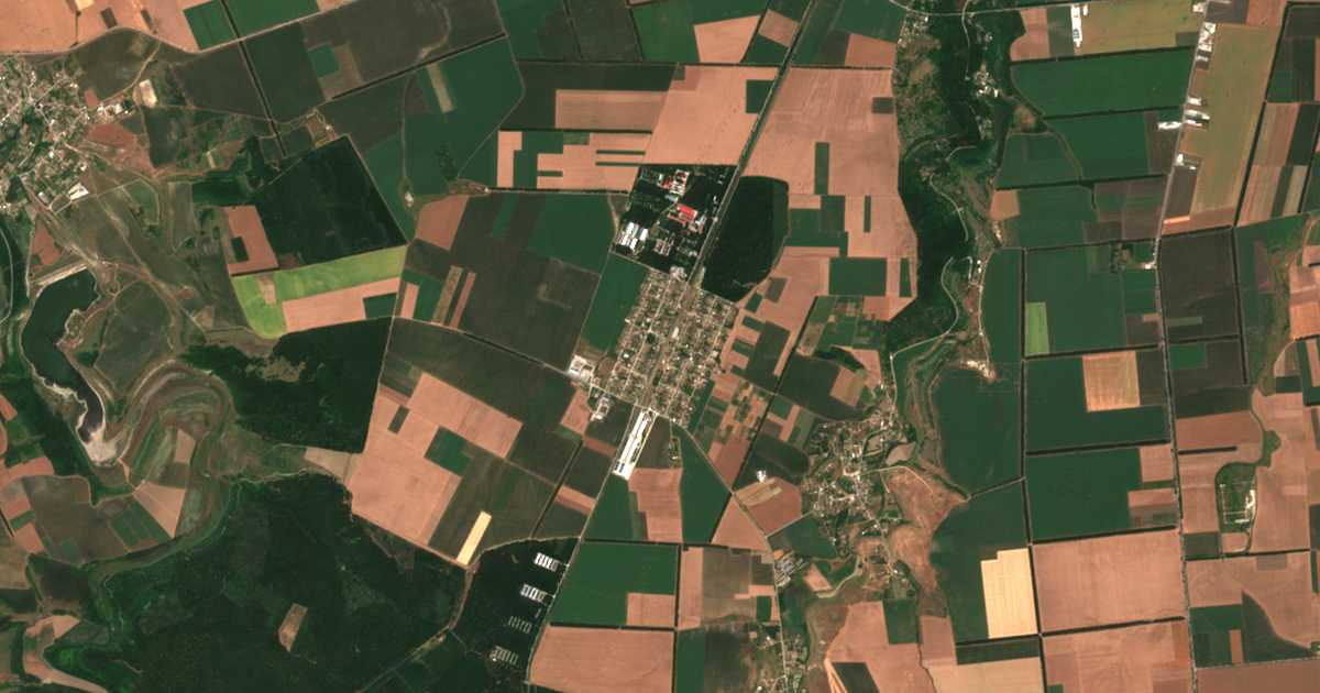 Mapa por satélite de Dončevo