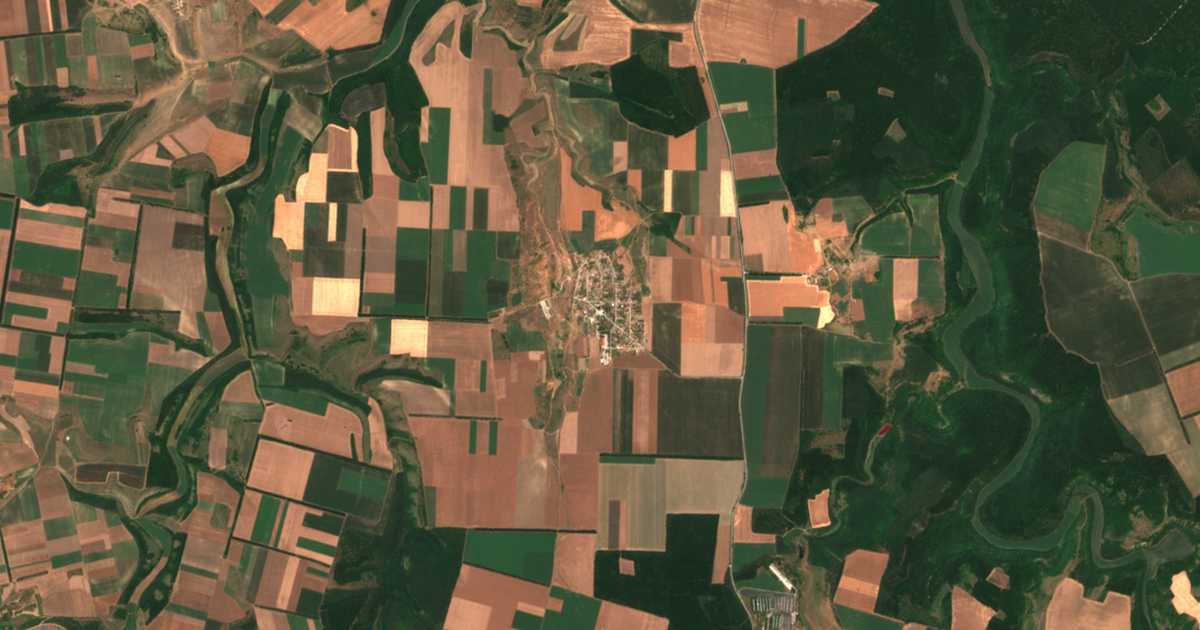 Mapa por satélite de Feldfebel Denkovo