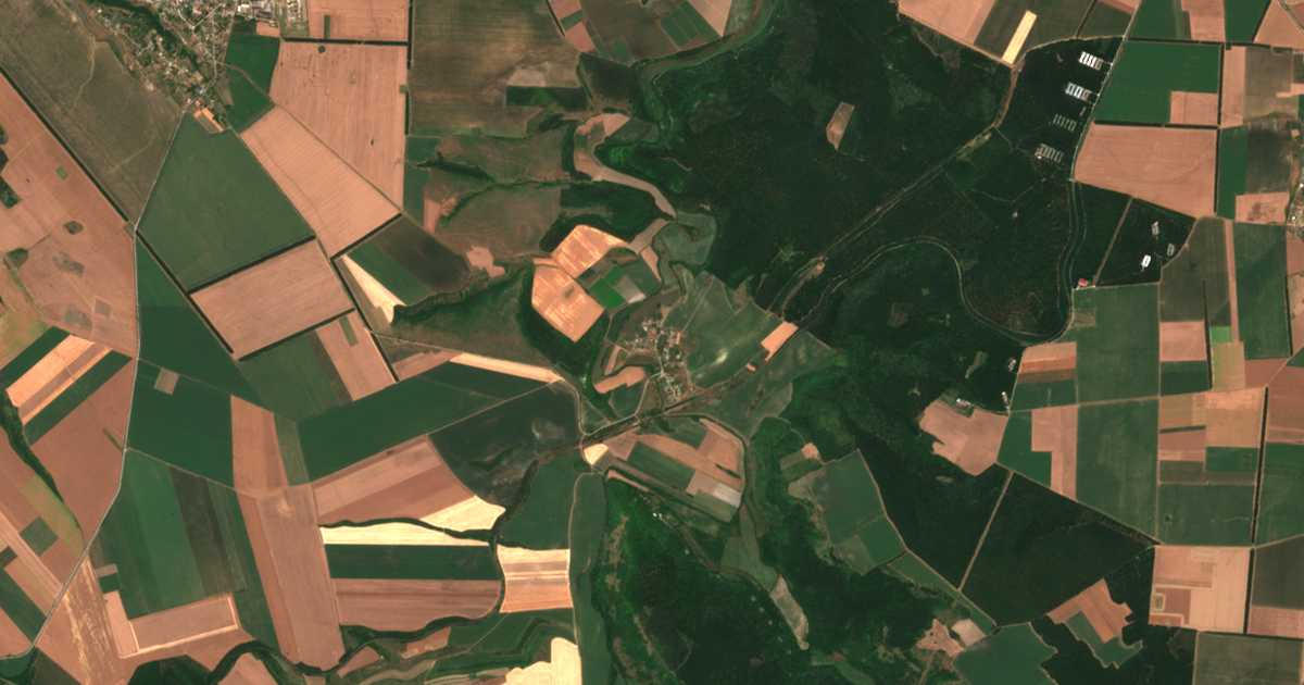 Mapa por satélite de Novo Botevo