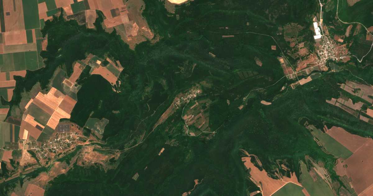 Mapa por satélite de Prilep