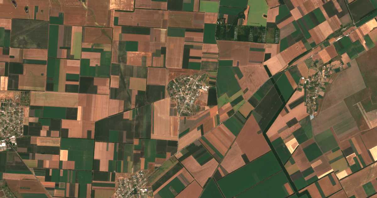 Mapa por satélite de Carevec