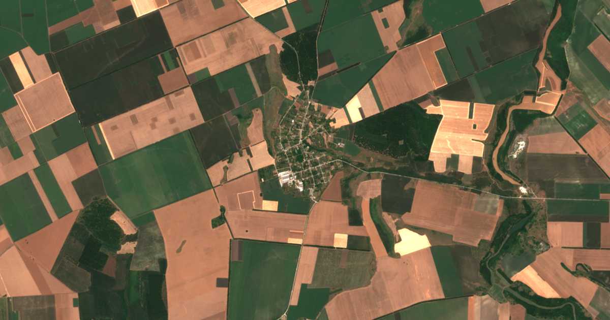 Mapa por satélite de Vladimirovo
