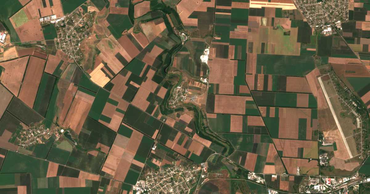 Mapa por satélite de Vračanci