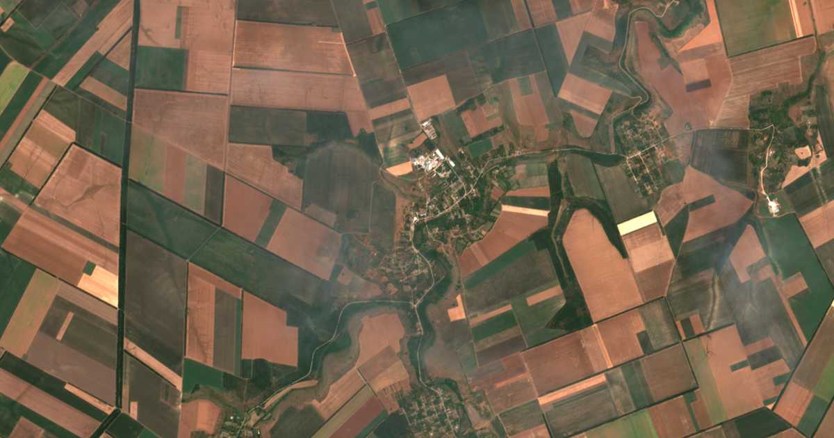 Mapa por satélite de Krasen