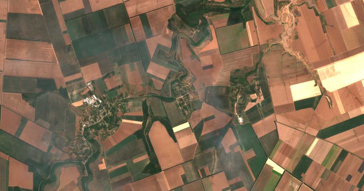 Mapa por satélite de Rosen