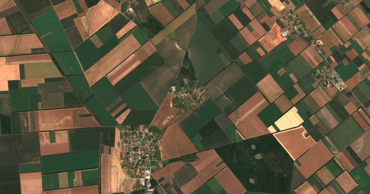 Mapa por satélite de Zograf