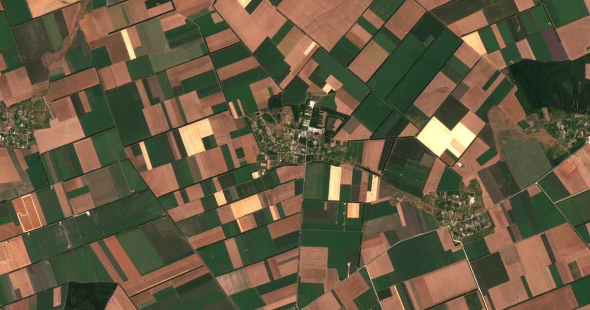 Mapa por satélite de Rakovski