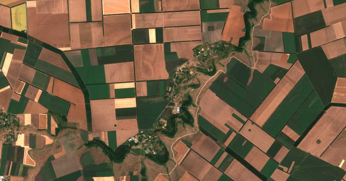 Mapa por satélite de Vidno