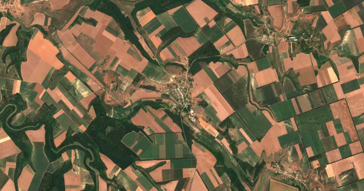 Mapa por satélite de Koriten