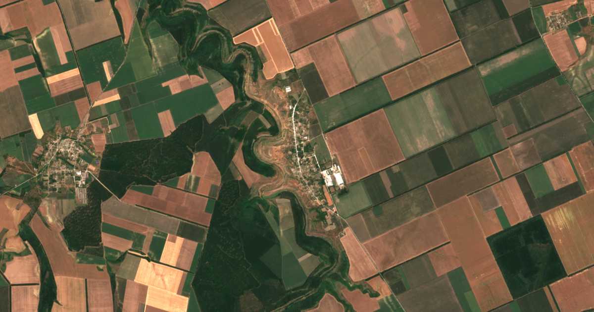 Mapa por satélite de Lozenec