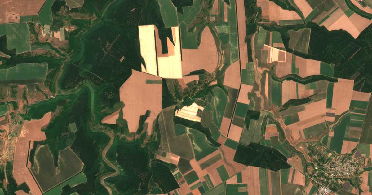 Mapa por satélite de Zimnica