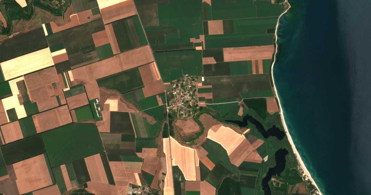 Mapa por satélite de Ezerec