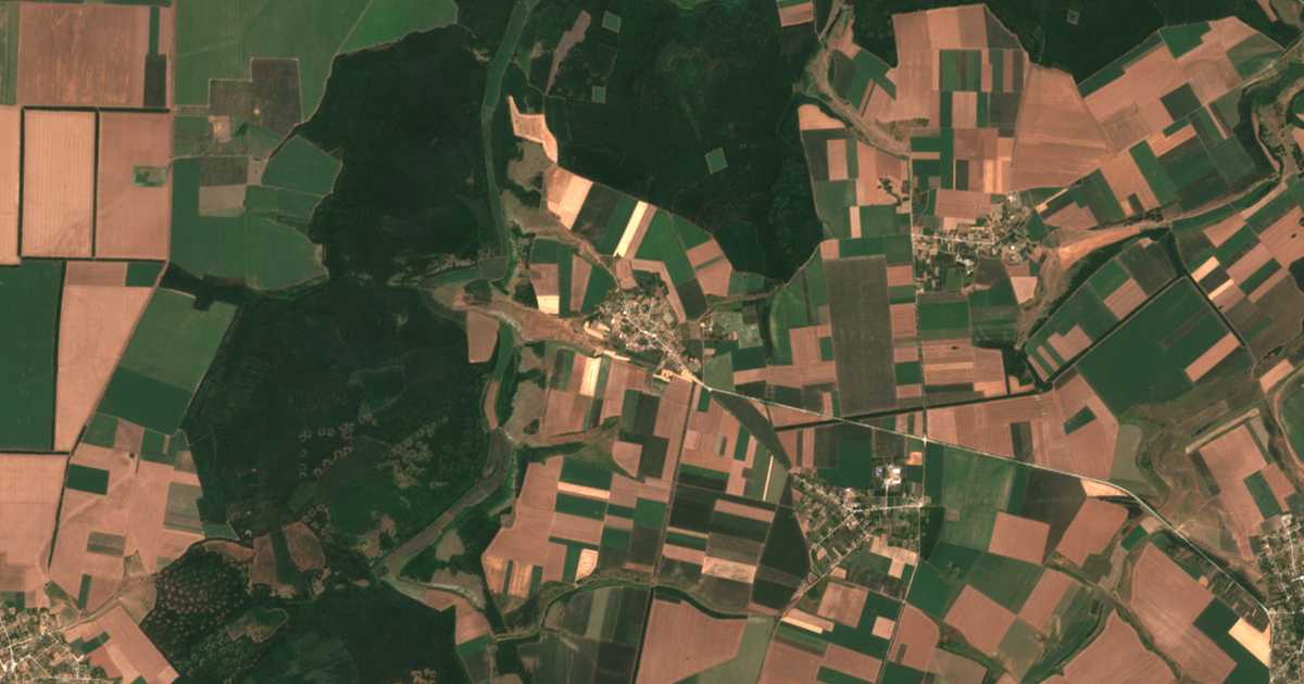 Mapa por satélite de Gradnica