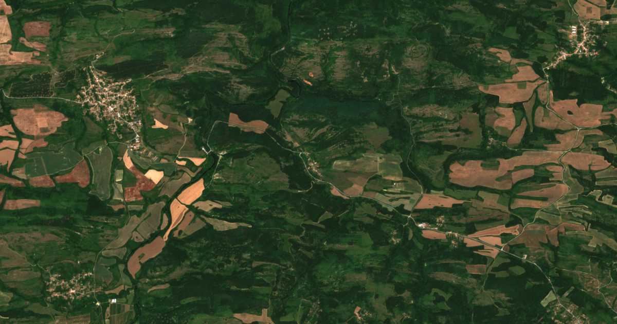 Mapa por satélite de Čukovo