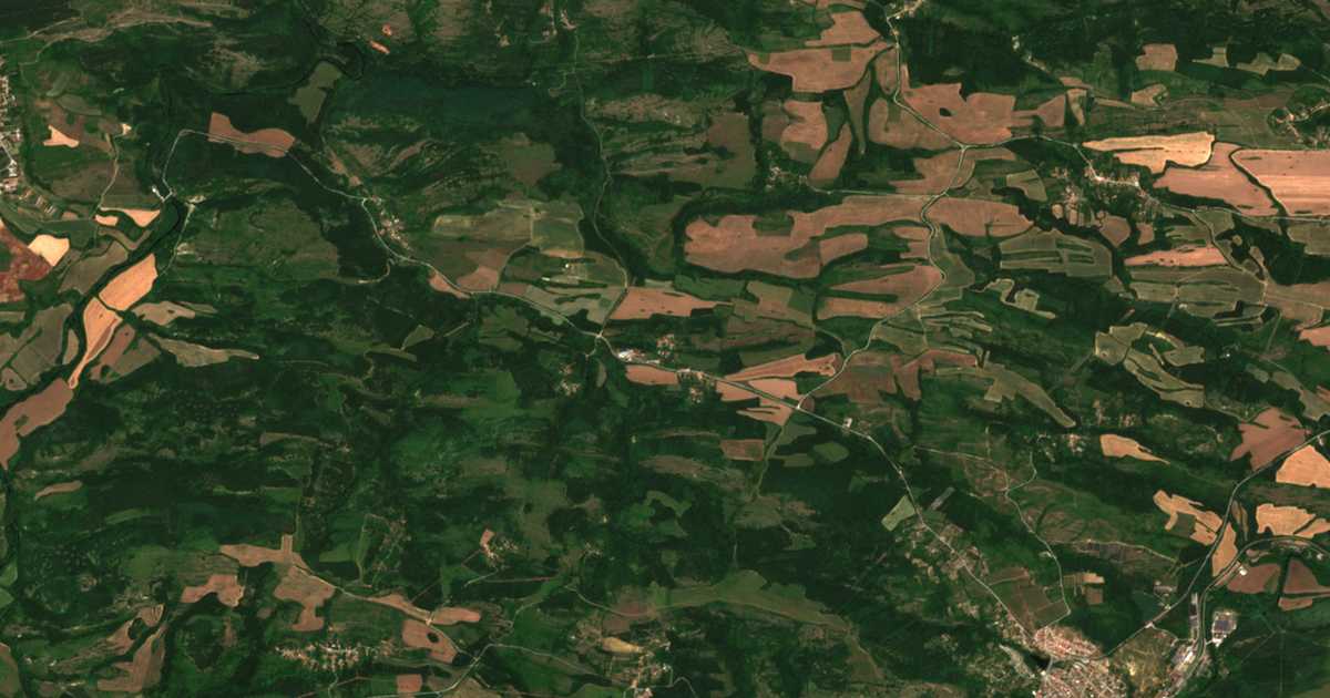 Mapa por satélite de Denchevtsi