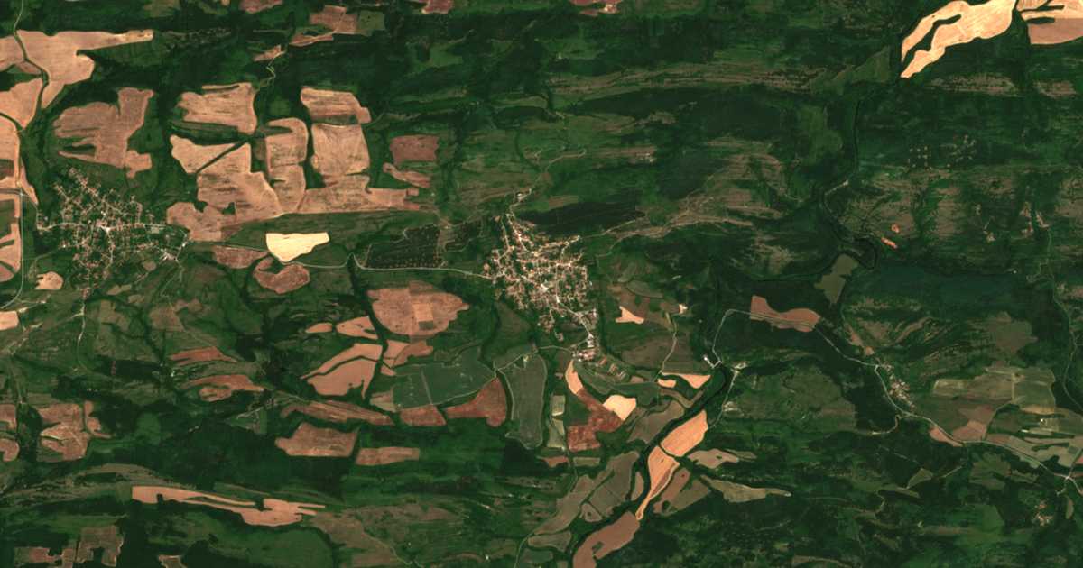 Mapa por satélite de Gostilica