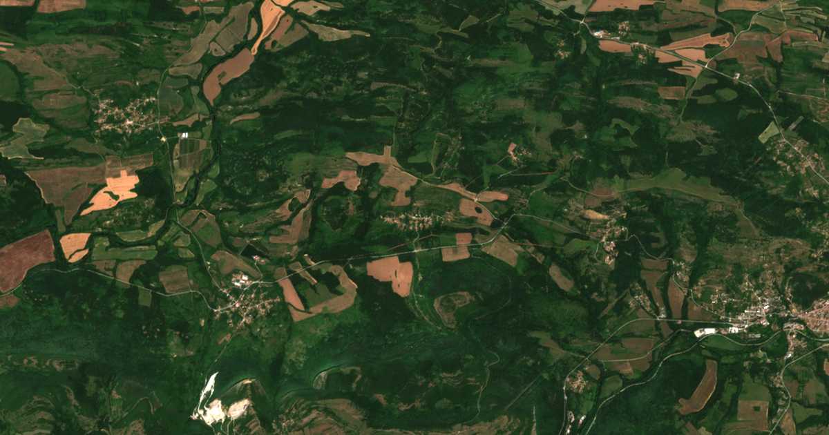 Mapa por satélite de Karaivanca