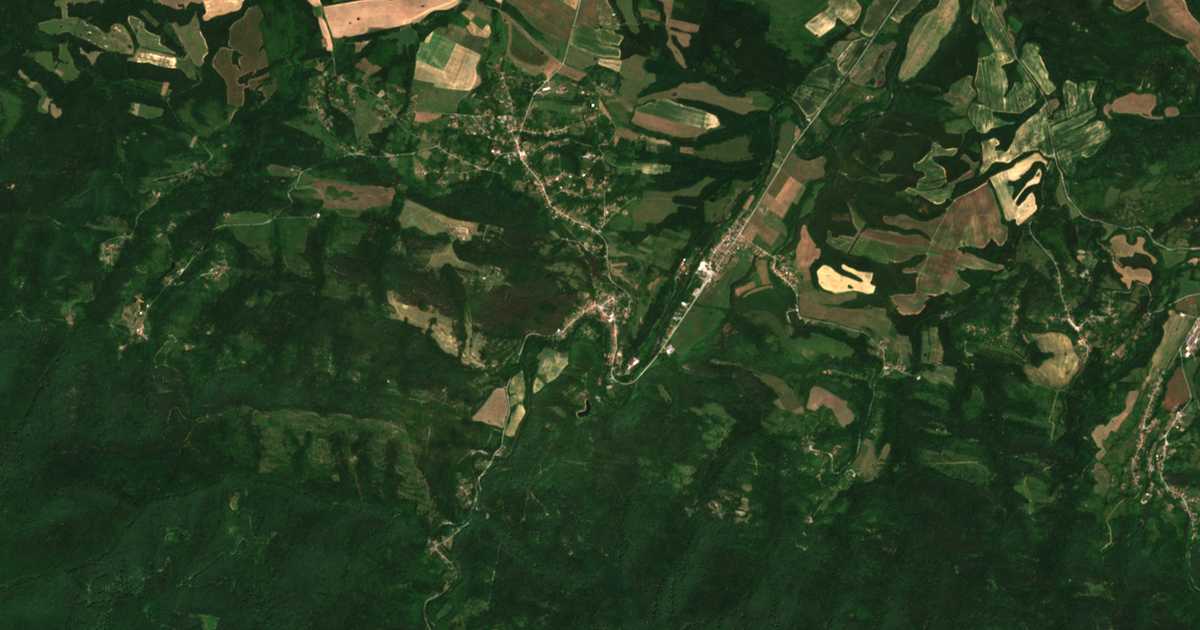 Mapa por satélite de Batoševo