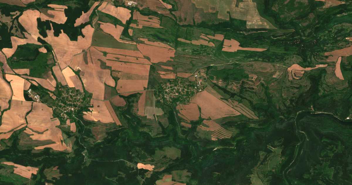 Mapa por satélite de Gradište