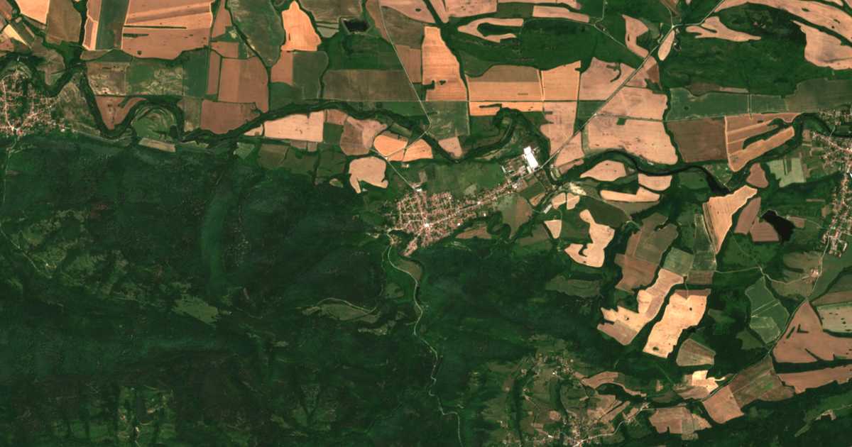 Mapa por satélite de Gradnica