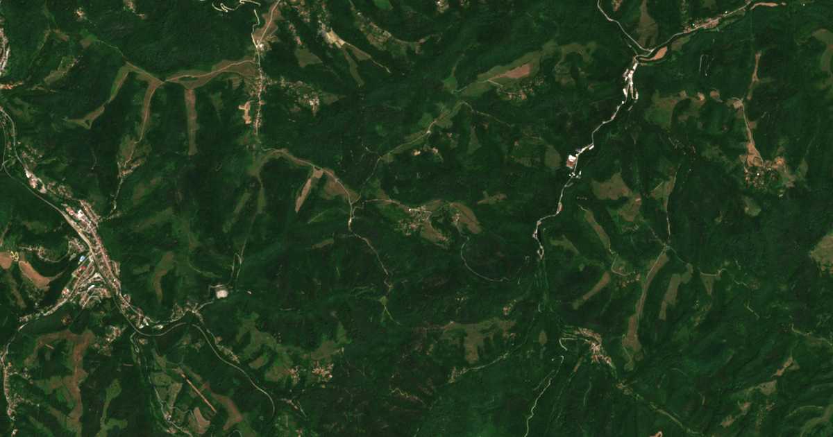 Mapa por satélite de Bahreci
