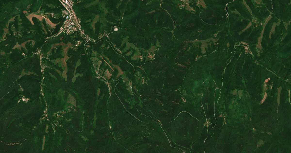 Mapa por satélite de Brežnicite