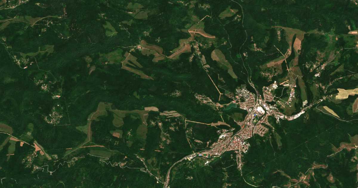 Mapa por satélite de Genčovci
