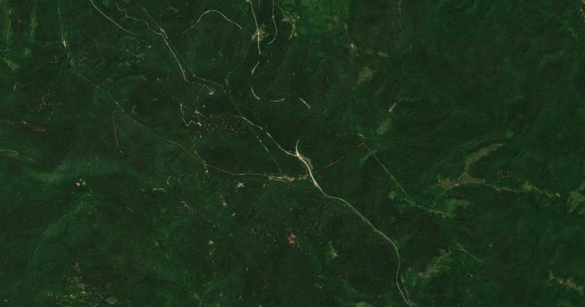 Mapa por satélite de Krǎstec