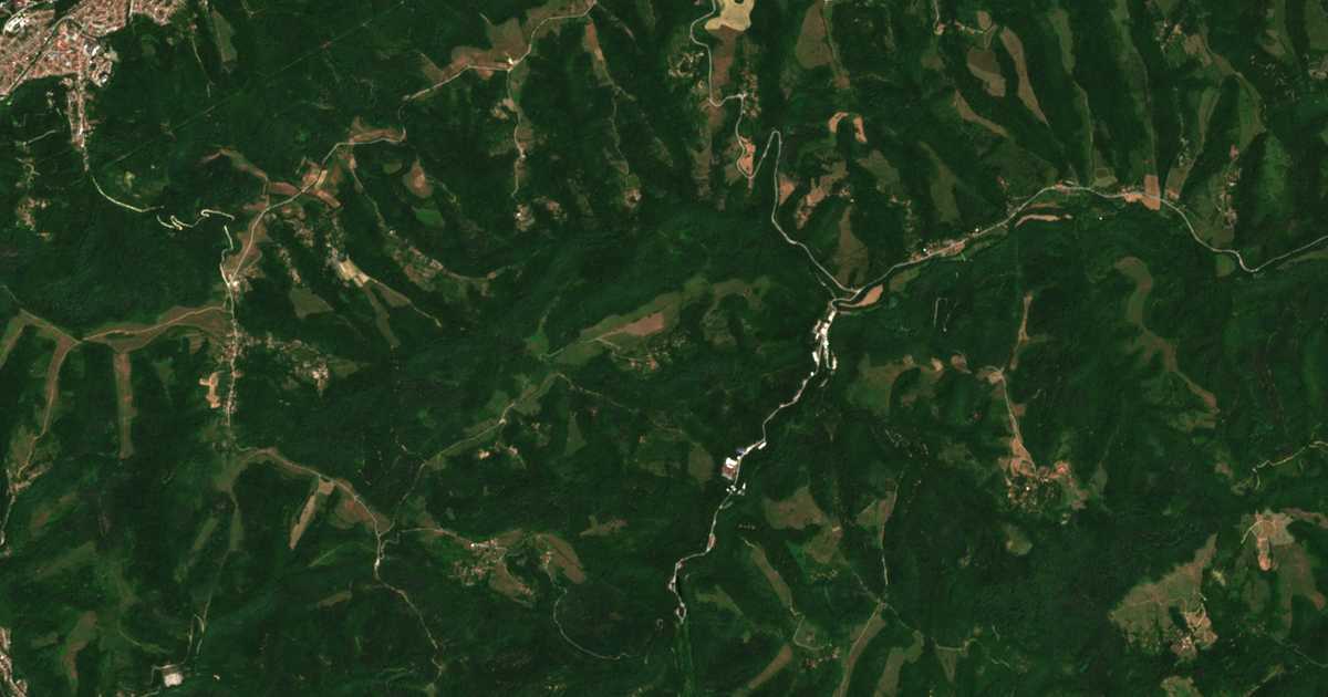 Mapa por satélite de Malčovci