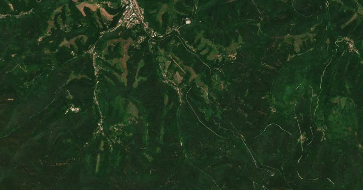 Mapa por satélite de Radevci