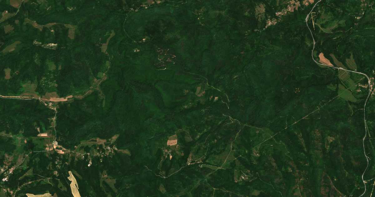 Mapa por satélite de Stražata
